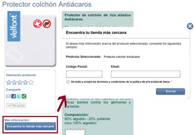 encuentra tu tienda Velfont más cercana